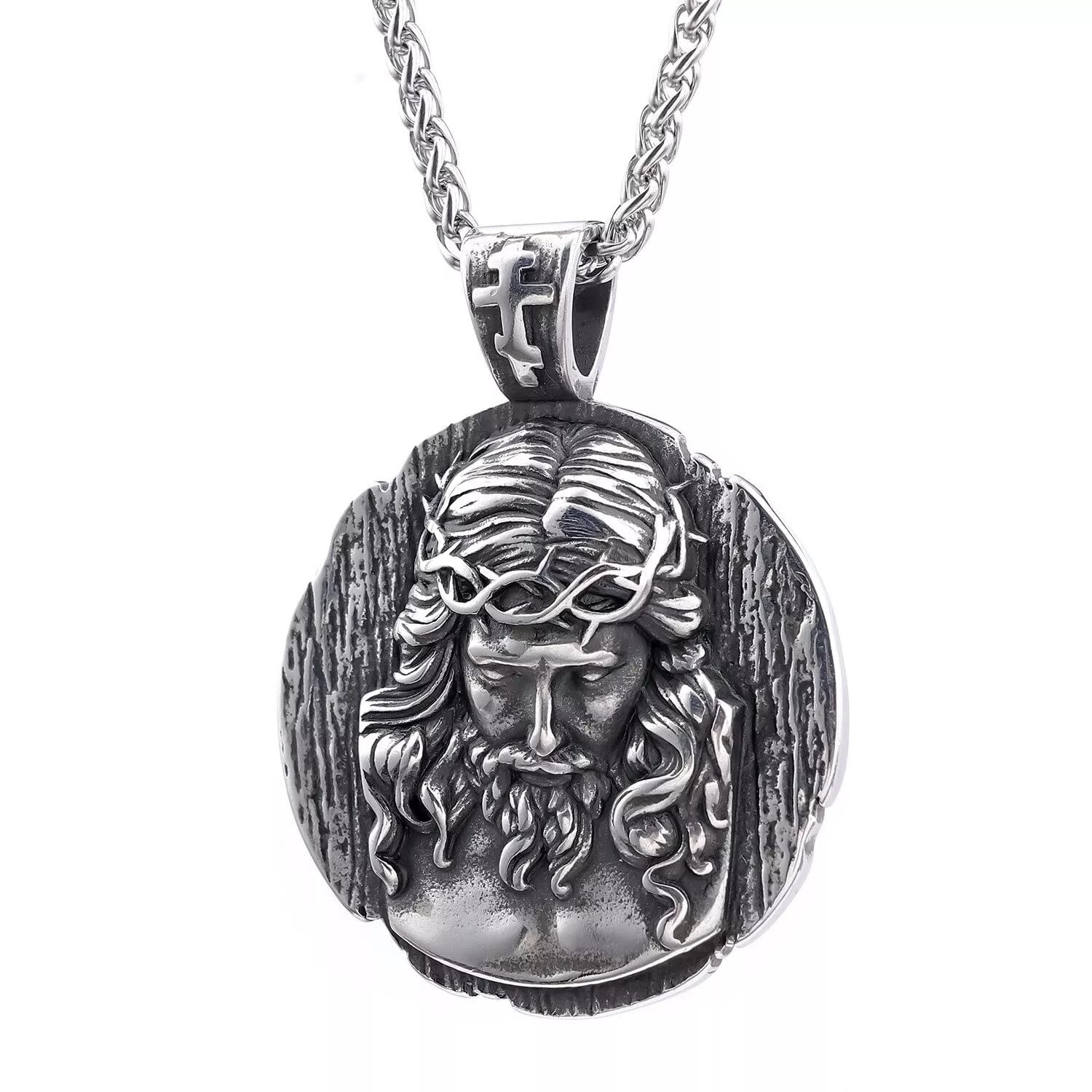 Collar con Dije Corona de Espinas de Jesús - Símbolo Profundo de Fe y Devoción