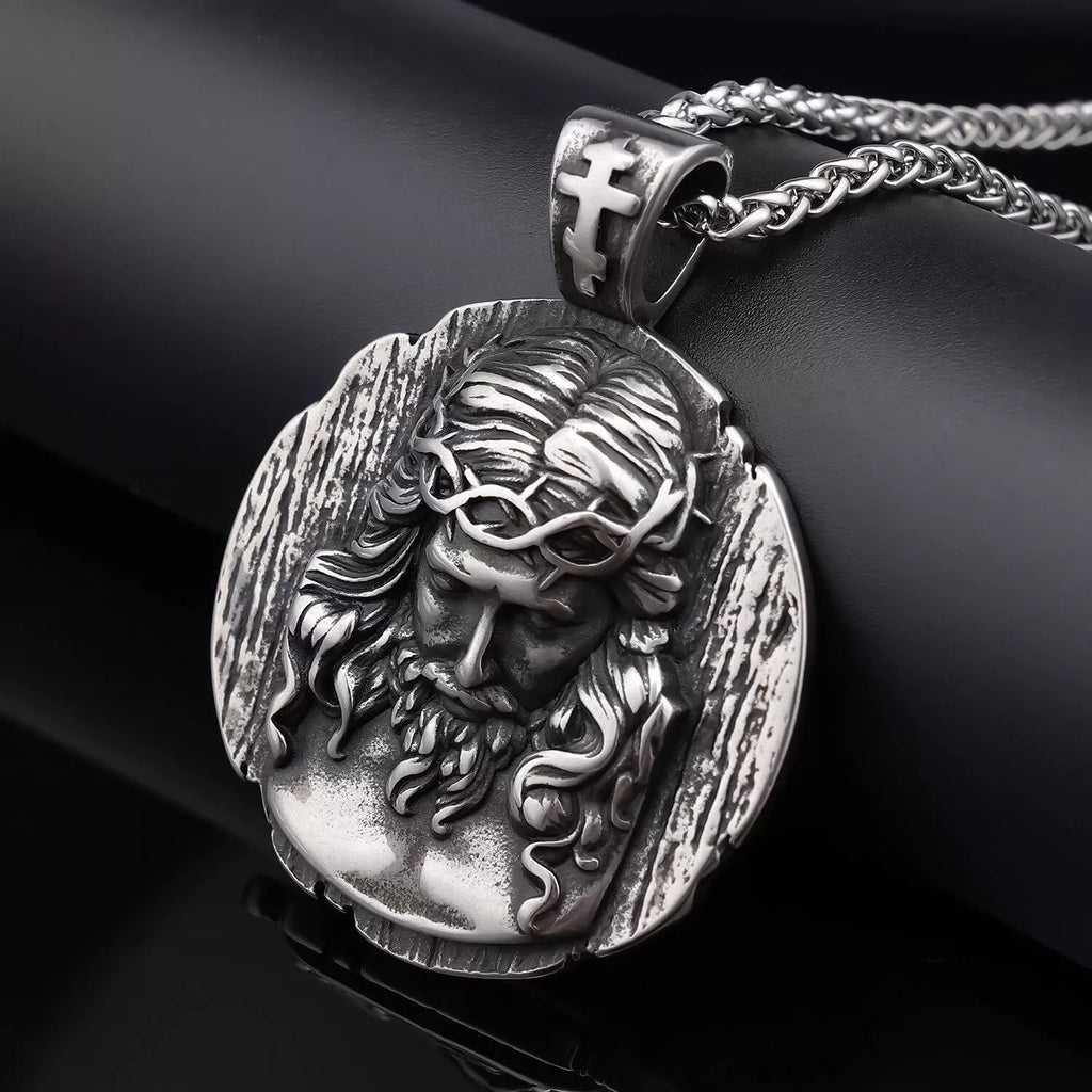 Collar con Dije Corona de Espinas de Jesús - Símbolo Profundo de Fe y Devoción