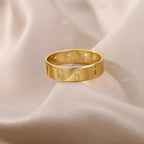 Anillo de Cruz de Oro Divino: Expresión Sencilla y Profunda de Devoción