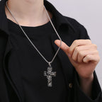 Collar de Protección con Ícono Corona de Espinas de Jesús - Encarna el Sacrificio de Cristo