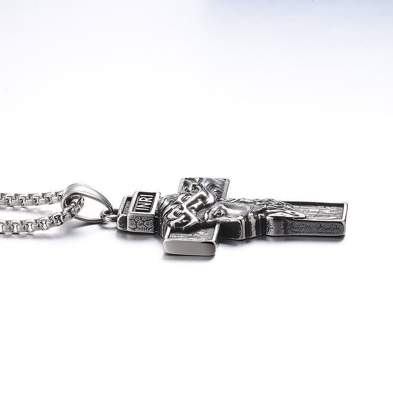 Collar de Protección con Ícono Corona de Espinas de Jesús - Encarna el Sacrificio de Cristo