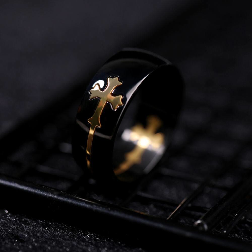 Anillo JESÚS y Cruz - Fusión de Moda y Fe