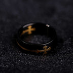 Anillo JESÚS y Cruz - Fusión de Moda y Fe