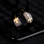 Anillo JESÚS y Cruz - Fusión de Moda y Fe