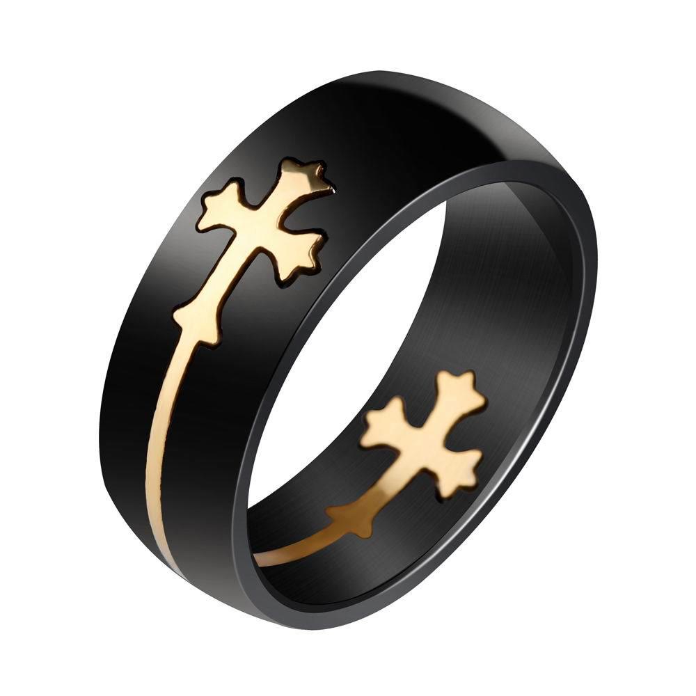 Anillo JESÚS y Cruz - Fusión de Moda y Fe