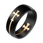 Anillo JESÚS y Cruz - Fusión de Moda y Fe
