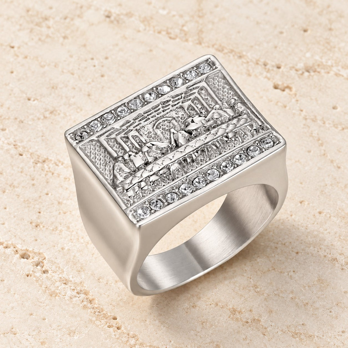 2 Colors Vintage&Classic The Last Supper Ring