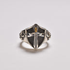 Anillo Escudo, Espada e Iris de Fe Inmortal: Símbolo de Fe y Fortaleza