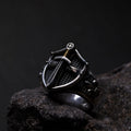 Anillo Escudo, Espada e Iris de Fe Inmortal: Símbolo de Fe y Fortaleza