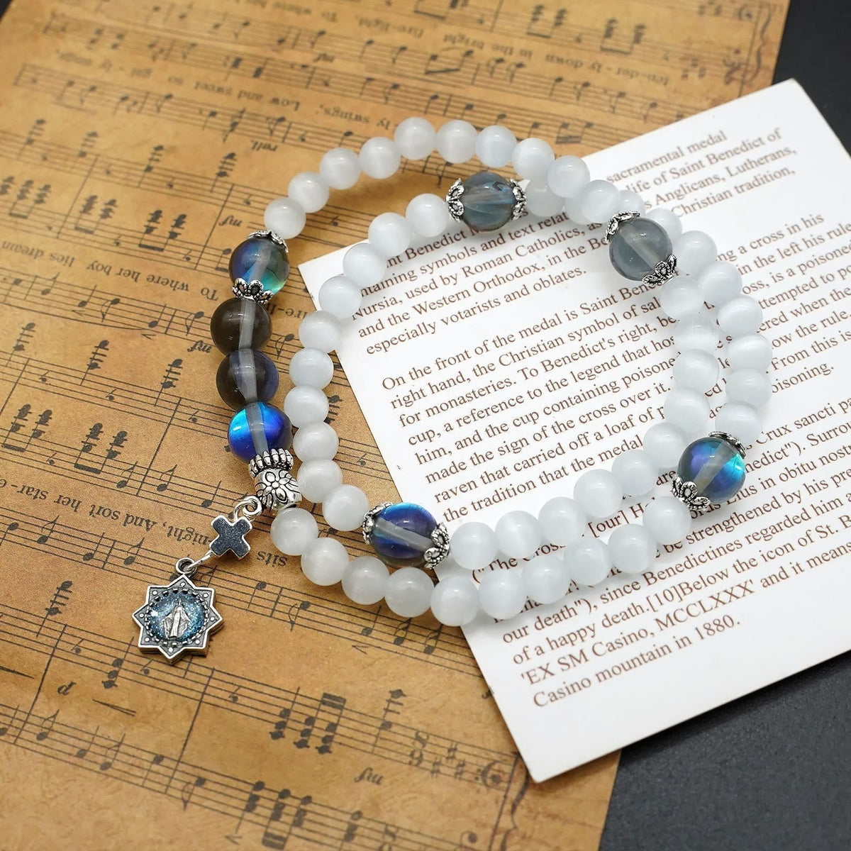 Minimalist Adjustable Bracelet with Multicolored Cat's Eye Stones