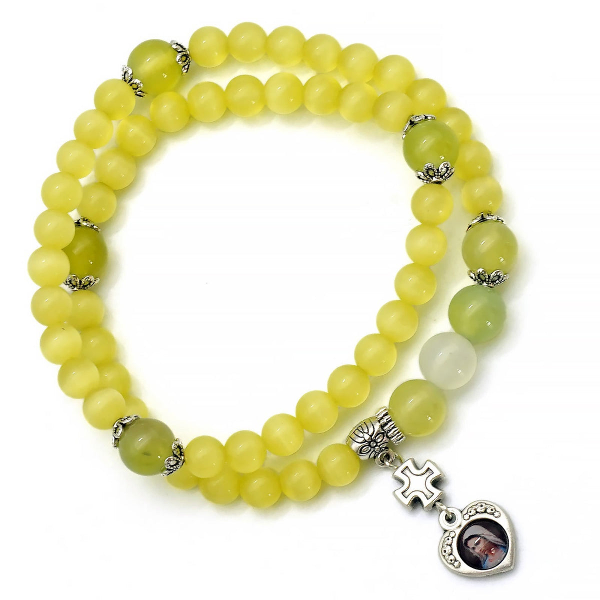 Minimalist Adjustable Bracelet with Multicolored Cat's Eye Stones