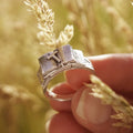 Anillo de Biblia con Cruz: Compañero Sagrado de Fe