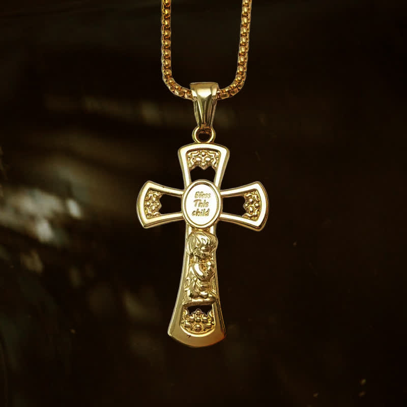 Collar de Fe "Hijo de Dios": Compañero Firme para Días de Fe