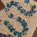 Pulsera de Oración Mariposa Azul Brillante "Alas de Devoción", Rosario Animal
