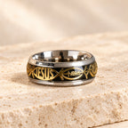 Rustic Stainless Steel Ring