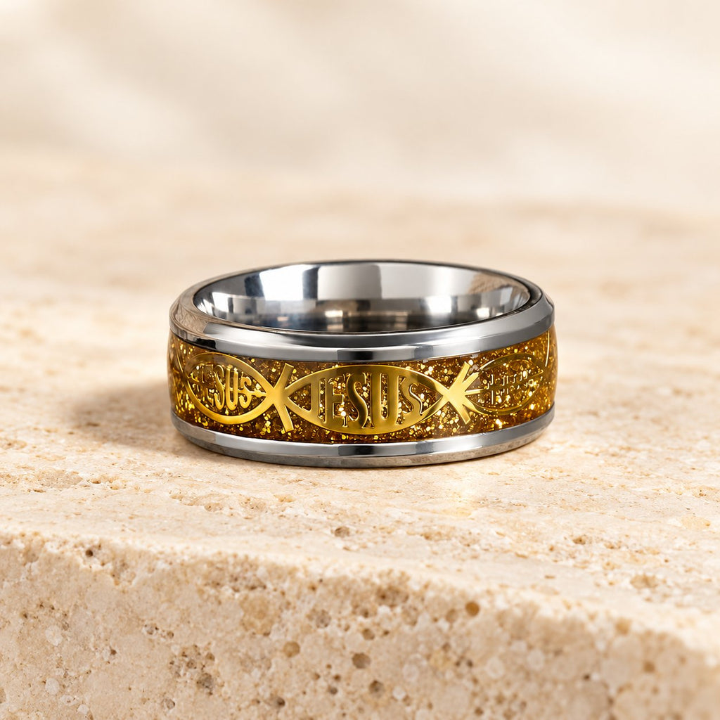 Rustic Stainless Steel Ring