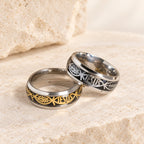 Rustic Stainless Steel Ring