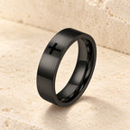 Two-Color Minimalist Cross Rings