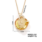 Collares de Cristal Multicolor de la Virgen: Joyería Artística Llena de Fe