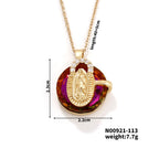 Collares de Cristal Multicolor de la Virgen: Joyería Artística Llena de Fe