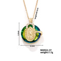 Collares de Cristal Multicolor de la Virgen: Joyería Artística Llena de Fe