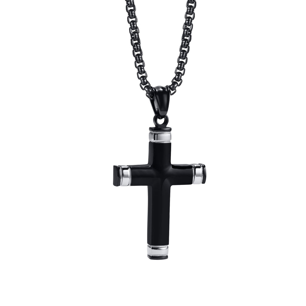 Collar de Cruz Multicolor con Escritura: Fe Personalizada para Llevar