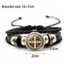 Pulsera Ajustable Multicolor de San Benito: Símbolo contra la Negatividad y el Miedo