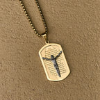 Collar Crucifijo Padre Nuestro Moderno por Capas: Devoción Multicolor