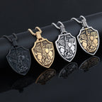 Collar con Dije Escudo de San Miguel Arcángel: Fe y Protección para el Día a Día