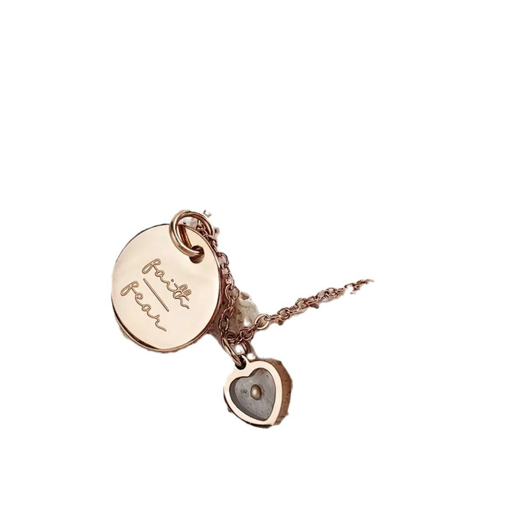 Collar Semilla de Mostaza "Fe Sobre Miedo": Estilo Guiado por la Fe para Cada Día