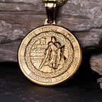 Collar con Dije "Armadura de Dios": Protección Espiritual y Devoción Eterna