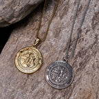 Collar con Dije "Armadura de Dios": Protección Espiritual y Devoción Eterna