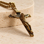 Jewelry Crucifix Pendant Charm Necklace