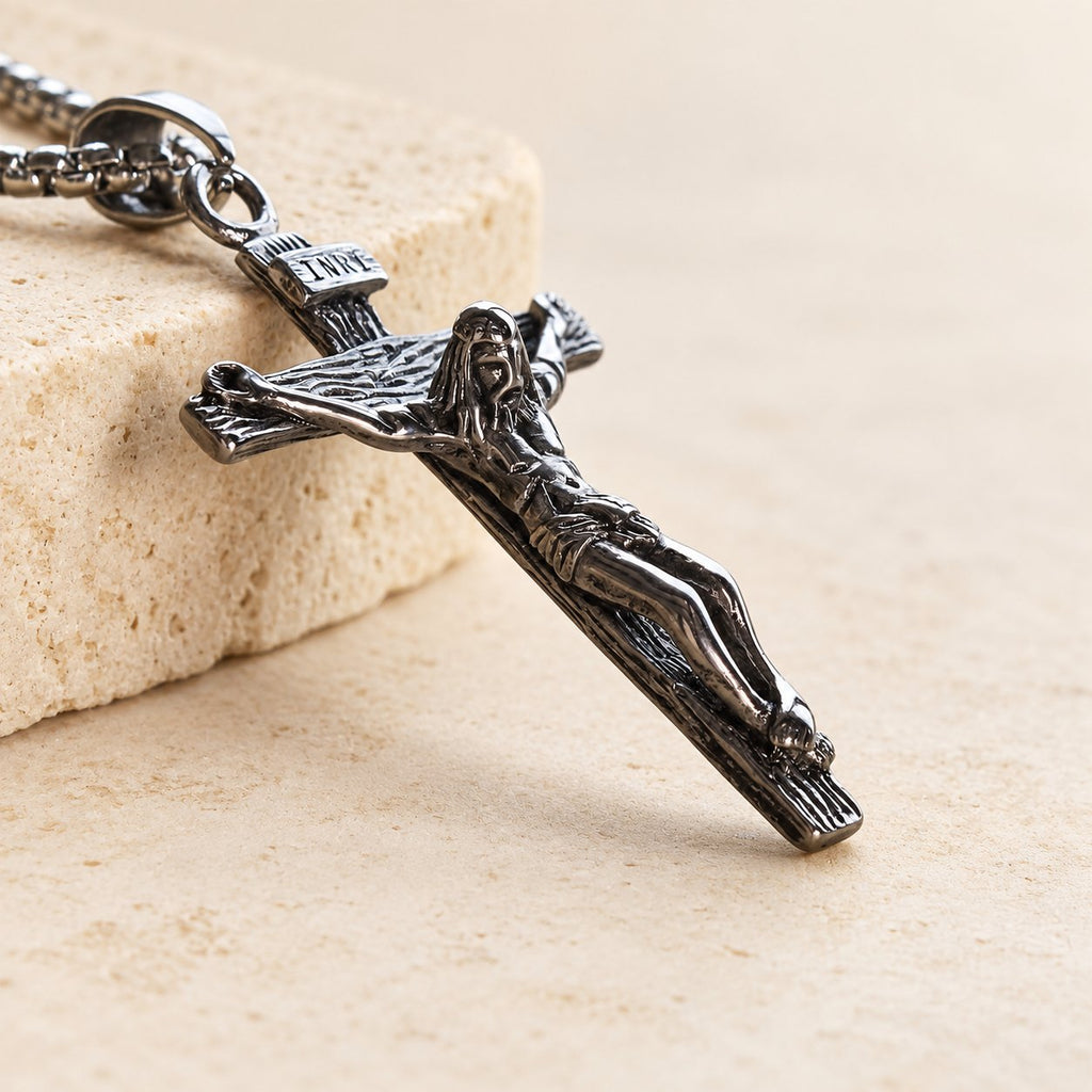 Jewelry Crucifix Pendant Charm Necklace