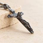 Jewelry Crucifix Pendant Charm Necklace