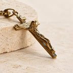 Jewelry Crucifix Pendant Charm Necklace