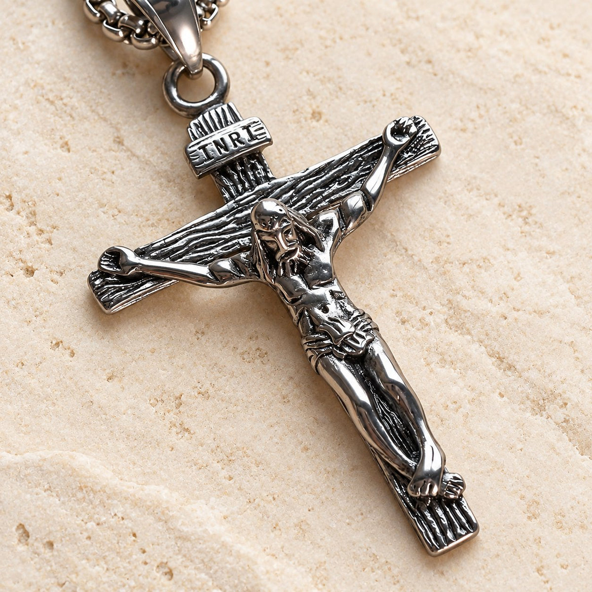 Jewelry Crucifix Pendant Charm Necklace