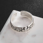 Anillo de Cruz Celta: Fe Eterna y Devoción Intrincada
