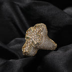 Anillo de Cruz Pavé: Elegancia Sagrada y Encanto Devocional