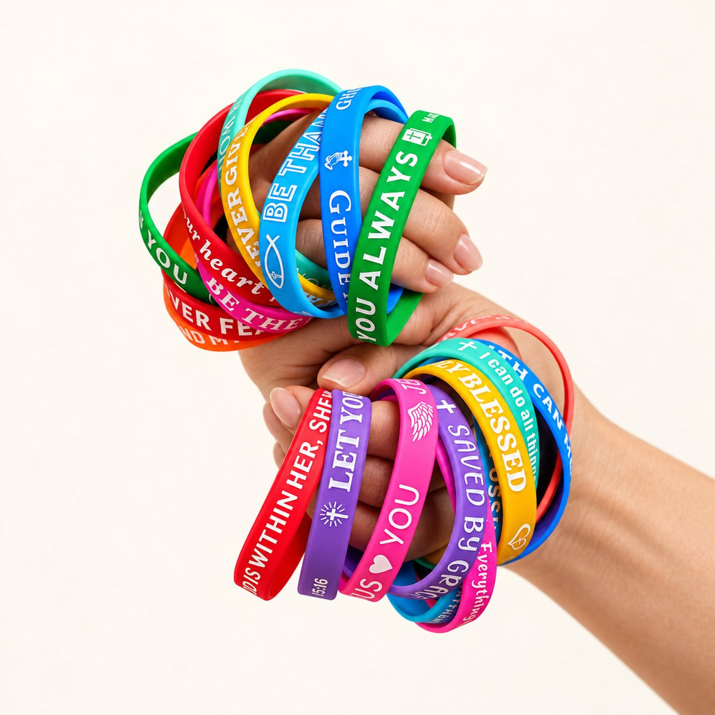 Scripture Silicone Bracelets