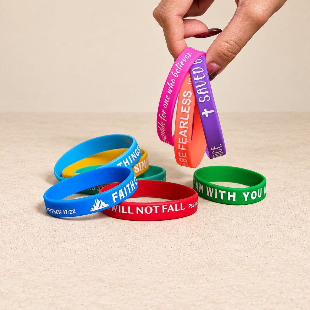 Scripture Silicone Bracelets