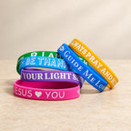 Scripture Silicone Bracelets