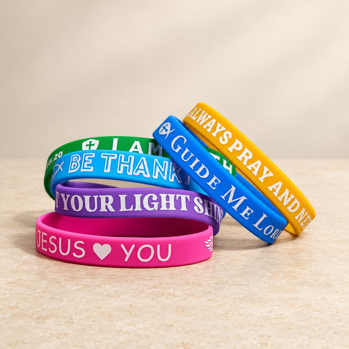 Scripture Silicone Bracelets