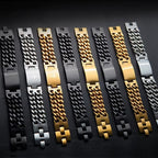Pulsera de Cruz y Oración: Texto Sagrado y Moda con Carácter