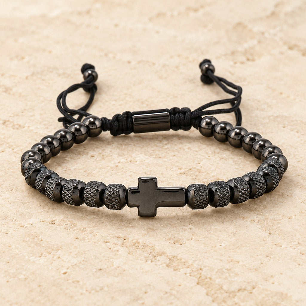 Stackable Cross Bracelet Set