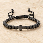 Stackable Cross Bracelet Set