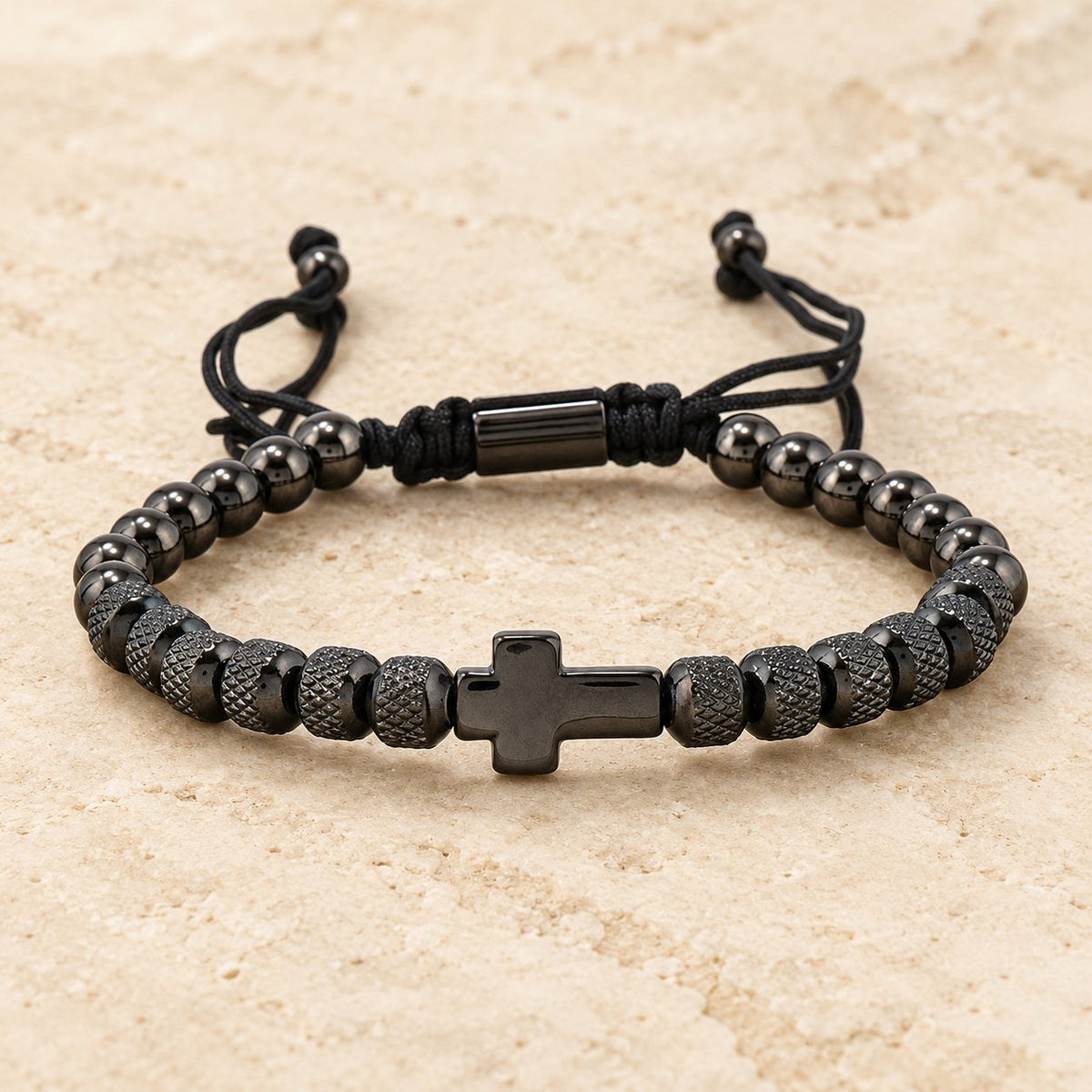 Stackable Cross Bracelet Set