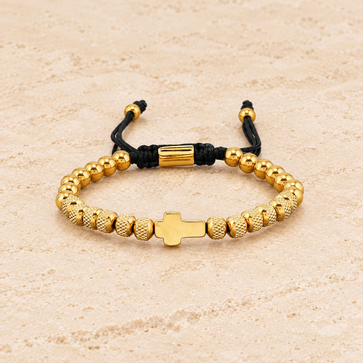 Stackable Cross Bracelet Set