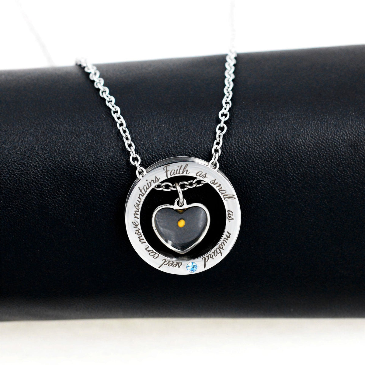Faith As Mustard Seed Necklace