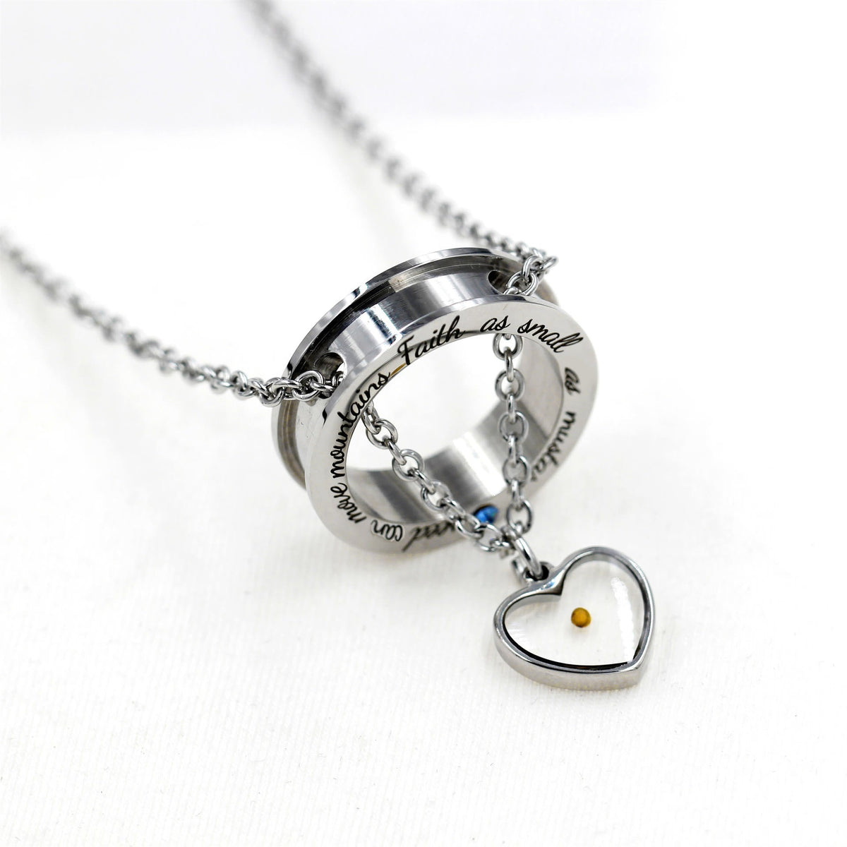 Faith As Mustard Seed Necklace
